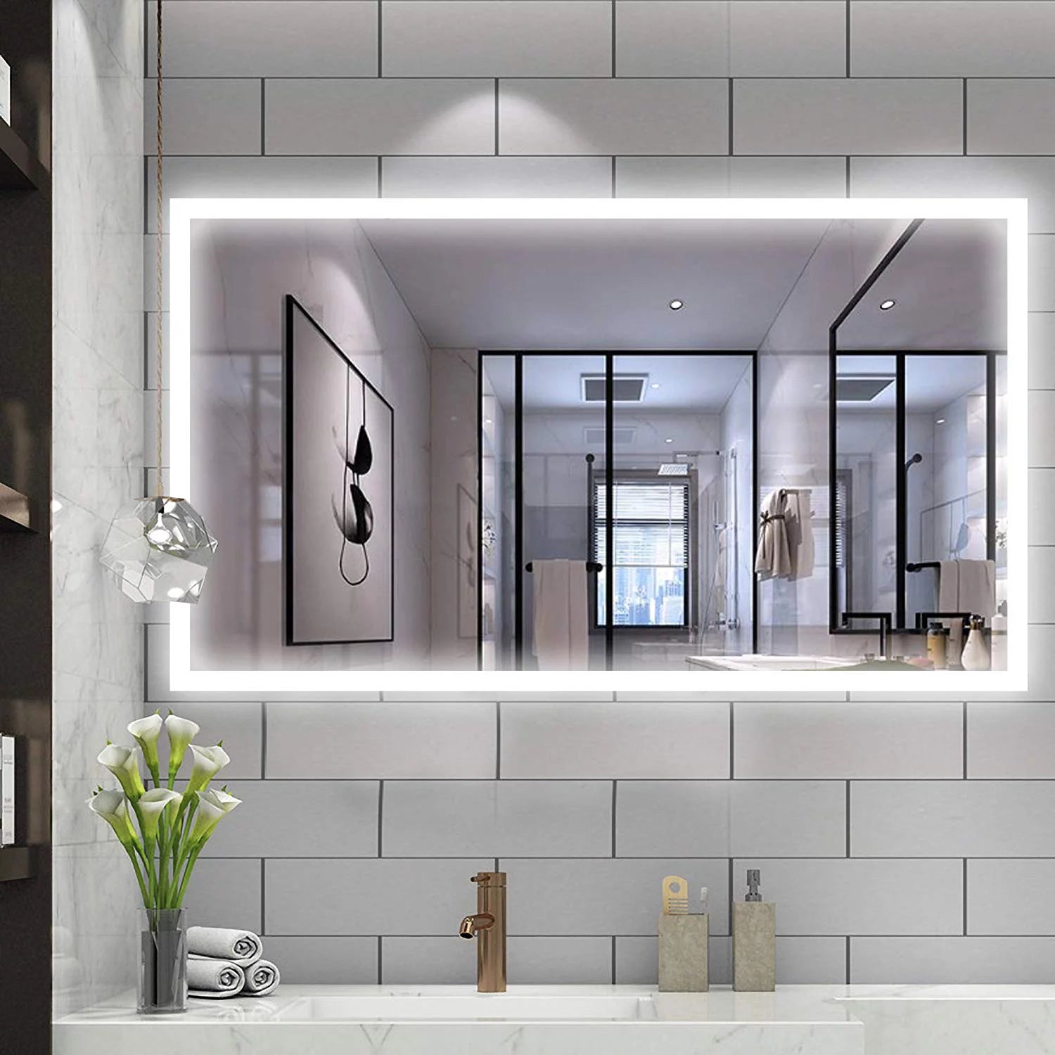 Exploring the Modern Aesthetic: Guide to Frameless LED Bathroom Mirrors