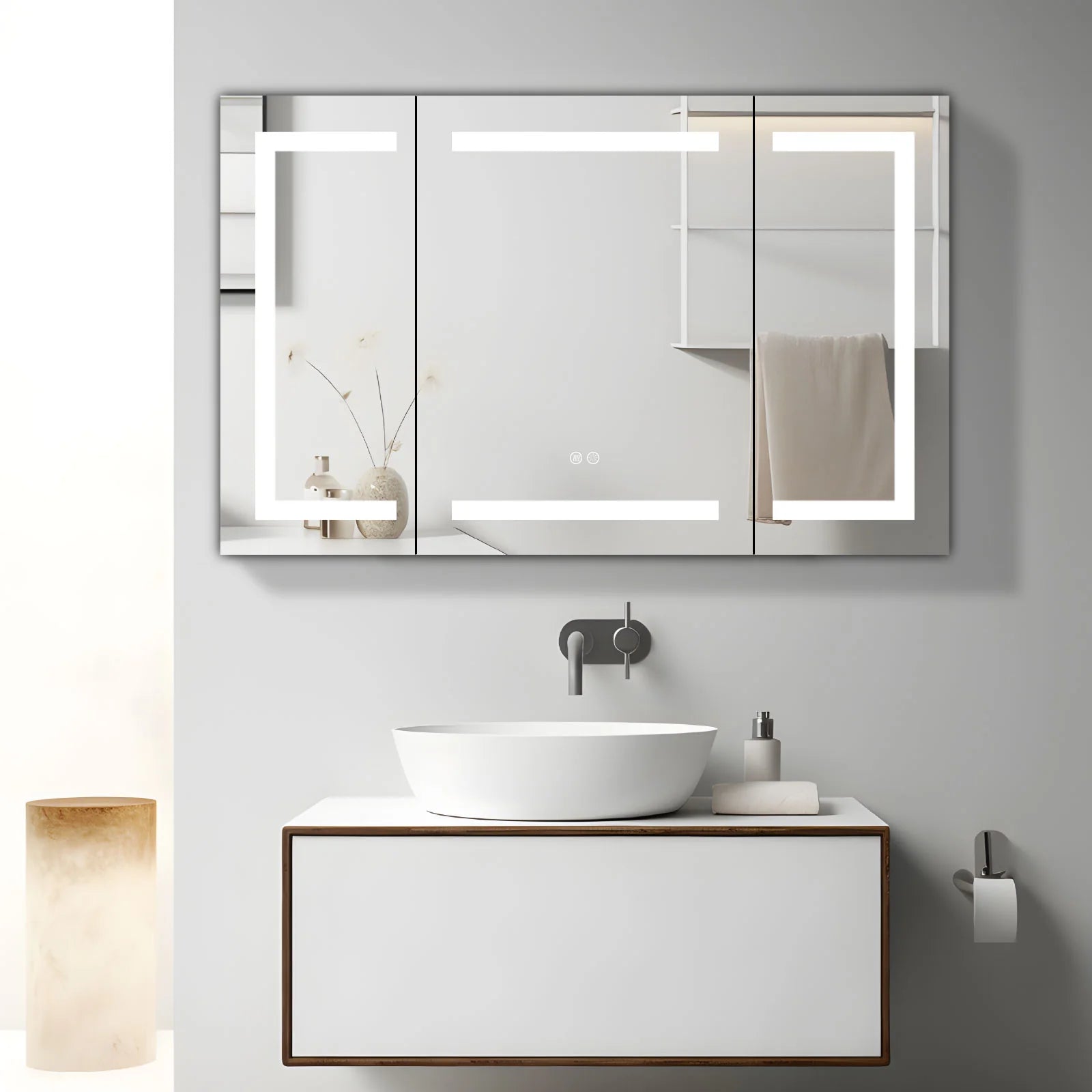 LED Bathroom Mirror Cabinet