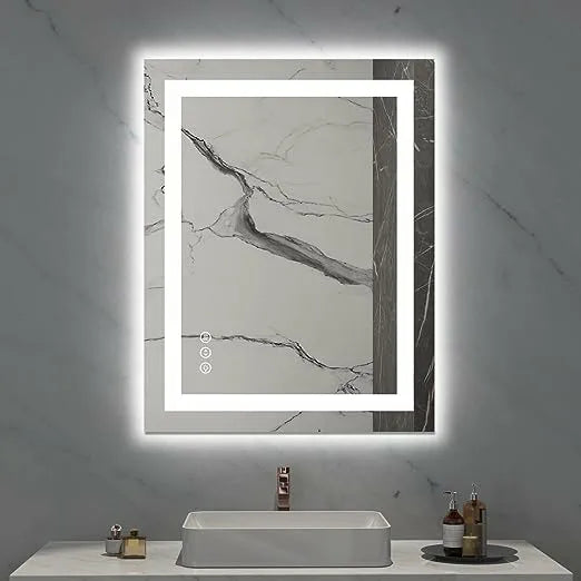 Backlit + Front Lit LED Bathroom Mirror