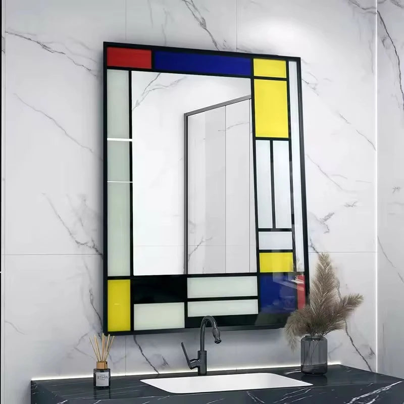 Art Deco Hotel Bathroom Tempered Mirrors