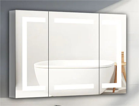 Illuminated LED Medicine Mirror Cabinet