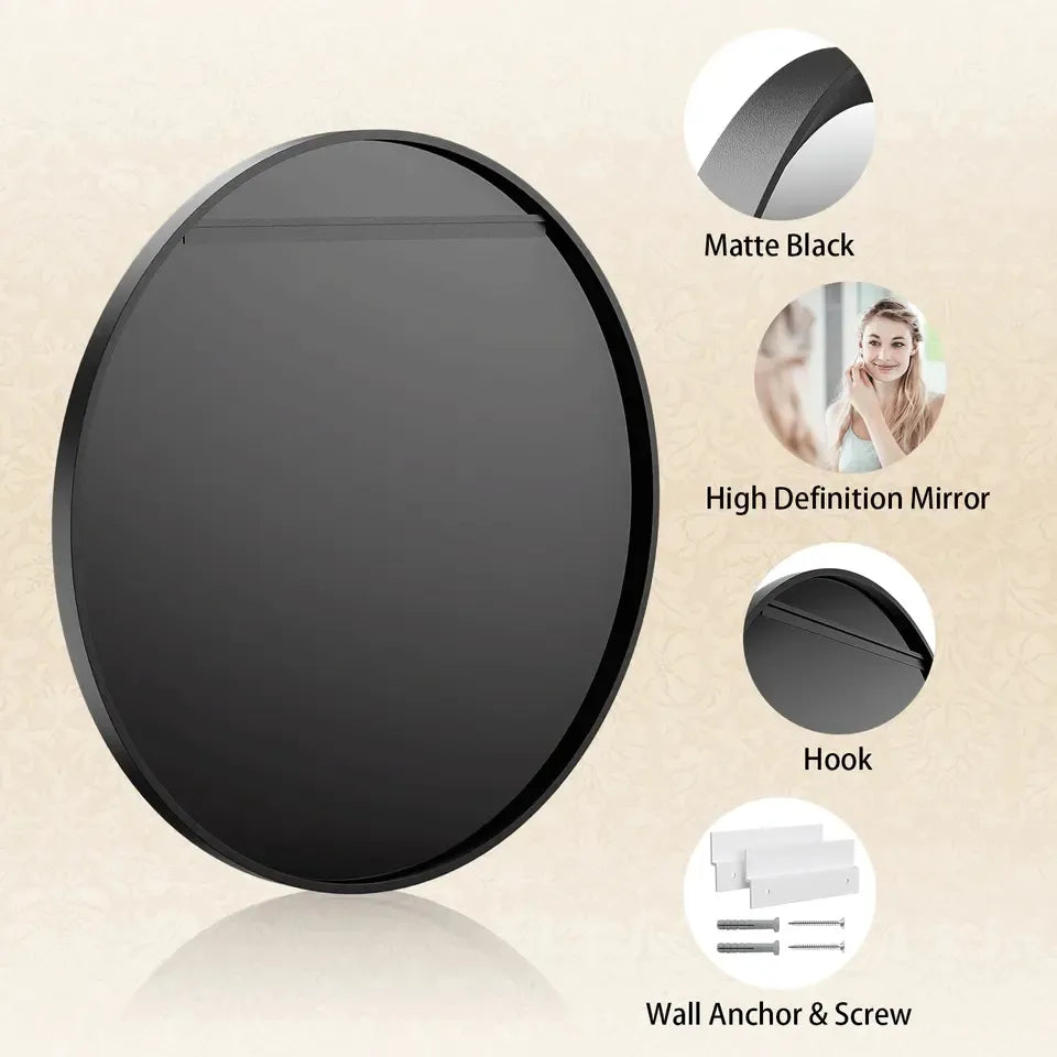 bathroom round Mirror For home decoration